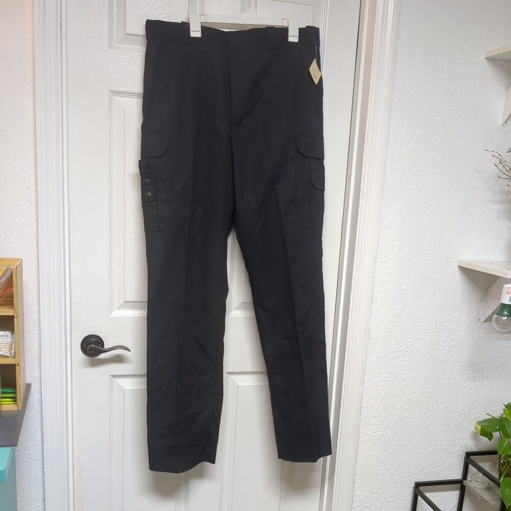 NWT Flying Cross style #44700 Valor EMS Cargo Pants Men's 38 Unhemmed Black